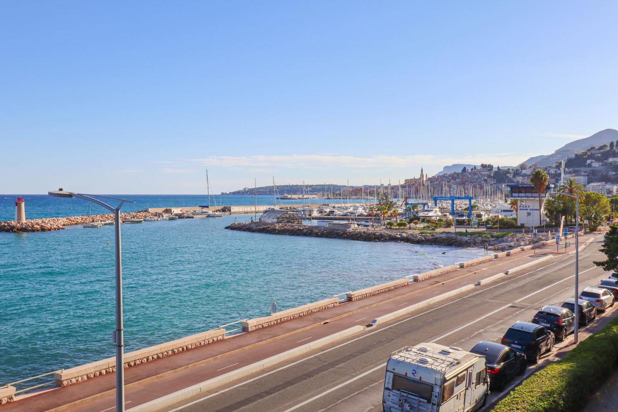 « Chateau Saint Louis 3 » Vue Mer, Terrasse Menton Exterior foto